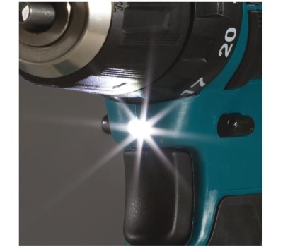 MAKITA Ударная дрель-шуруповерт HP333DWME, 4Ач, с двумя аккумуляторами