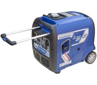 Генератор ТСС Бензиновый генератор SGG 4000ESi, 220 В, 3.7кВт, на колёсах с АКБ [060049]