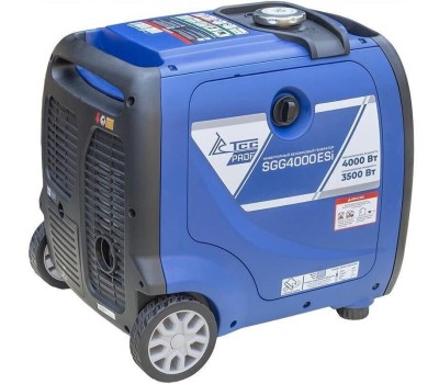 Генератор ТСС Бензиновый генератор SGG 4000ESi, 220 В, 3.7кВт, на колёсах с АКБ [060049]