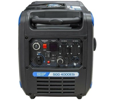 Генератор ТСС Бензиновый генератор SGG 4000ESi, 220 В, 3.7кВт, на колёсах с АКБ [060049]