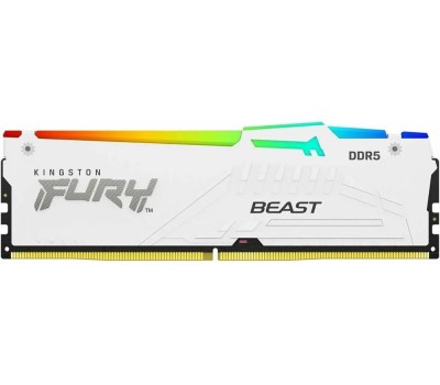 Оперативная память KINGSTON Оперативная память Fury Beast KF556C40BW-32 DDR5 - 1x 32ГБ 5600МГц, DIMM, White, Ret