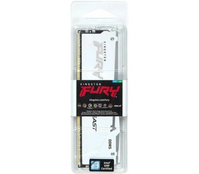 Оперативная память KINGSTON Оперативная память Fury Beast KF556C40BW-32 DDR5 - 1x 32ГБ 5600МГц, DIMM, White, Ret