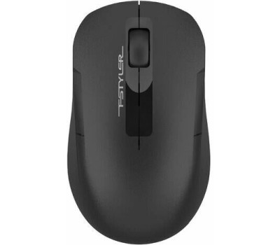 Мышь проводная A4TECH Мышь беспроводная Fstyler FG15CS Air2, радио, оптическая, USB, 1200dpi, черный [fg15cs air2 black]