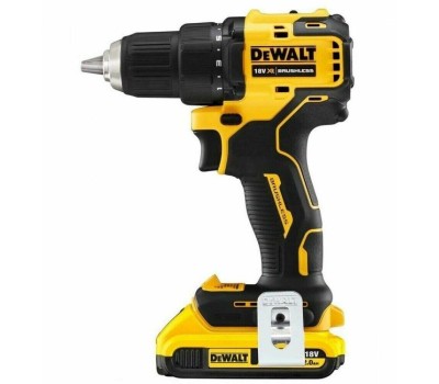 Дрель DEWALT Дрель-шуруповерт DCD708D2T-QW, 2Ач, с двумя аккумуляторами