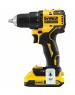Дрель DEWALT Дрель-шуруповерт DCD708D2T-QW, 2Ач, с двумя аккумуляторами
