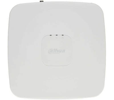 DAHUA DHI-NVR2104-I2 4-канальный IP-видеорегистратор 4K и H.265+, видеоаналитика, входящий поток до 80Мбит/с, 1 SATA III до 10Тбайт