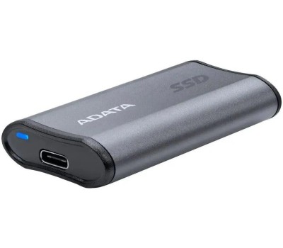 ADATA Твердотельный накопитель SSD Drive SE880 - 500GB 512GB USB 3.2 USB-C Titanium Grey - Rugged, Highly Portable High Speed 2000MB/s Read/Write Compatibility: Windows, Mac OS, Android, Xbox One, PS4, PS5
