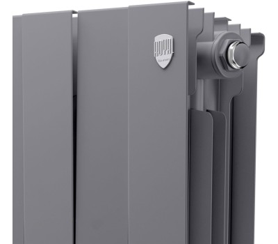 Радиатор ROYAL THERMO Радиатор биметаллический PianoForte 500 Серебристый - 8 секц