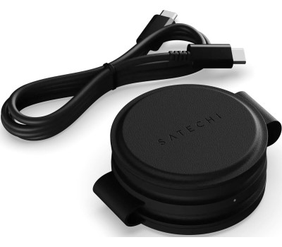 SATECHI Переносное зарядное устройство Qi2 OntheGo 3-in-1 Wireless Charger. Цвет: чёрный