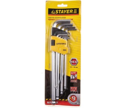Набор инструментов STAYER 2741-H9-2 MASTER 9 предм.